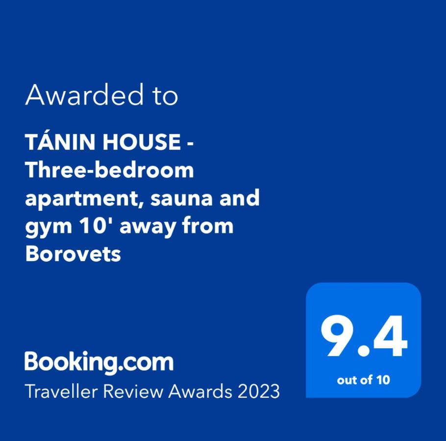Tanin House - Three-Bedroom Apartment, Sauna And Gym 10' Away From Borovets Samokov Eksteriør bilde