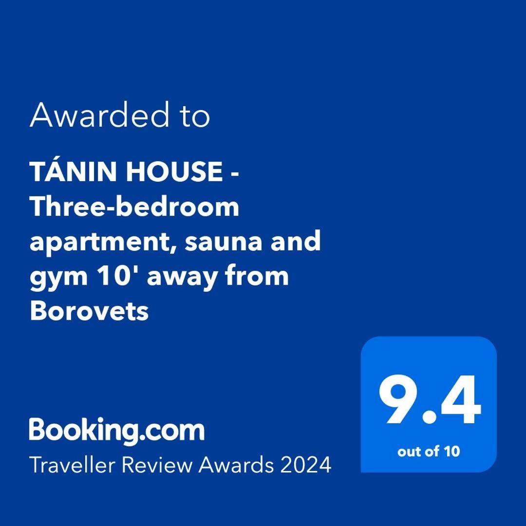 Tanin House - Three-Bedroom Apartment, Sauna And Gym 10' Away From Borovets Samokov Eksteriør bilde